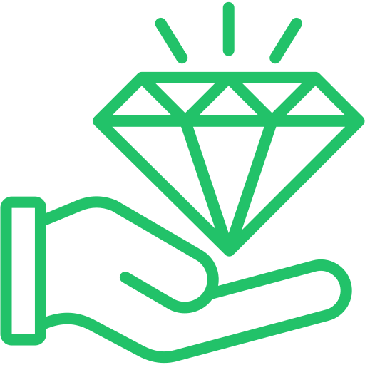 Diamond Generic color outline icon