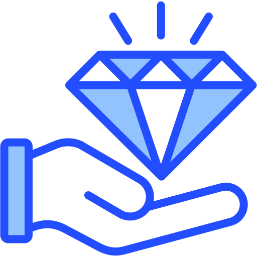 Diamond Generic color lineal-color icon