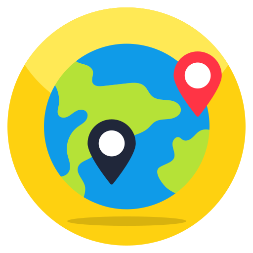 localización icono gratis