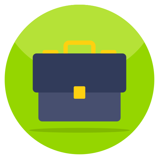 Briefcase Generic color fill icon