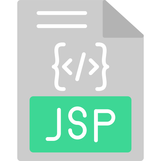 formato de archivo jsp icono gratis