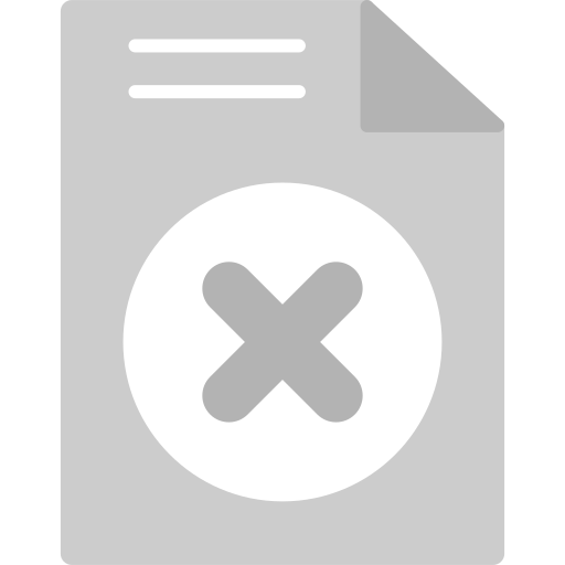 Cancel - Free files and folders icons