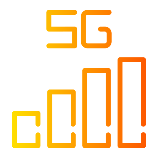 5g Generic Gradient Outline Icon