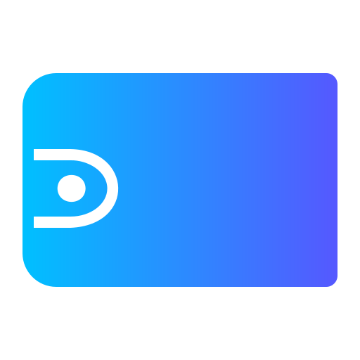 Wallet Generic gradient fill icon