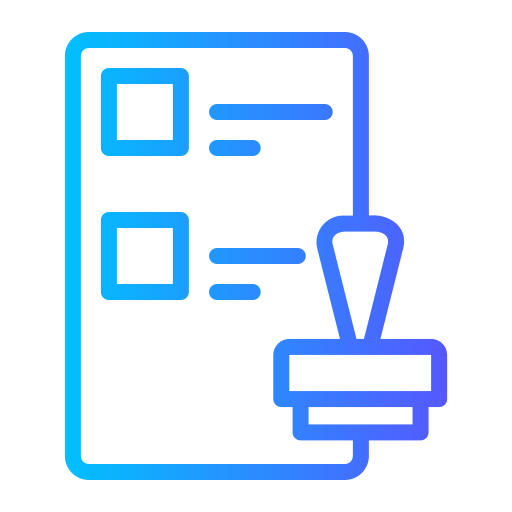 estampilla icono gratis