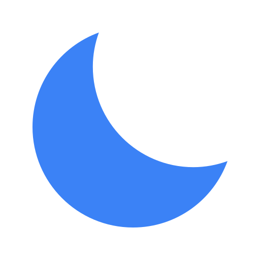 Moon Generic color fill icon