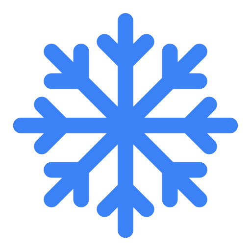 Snowflake Generic color fill icon