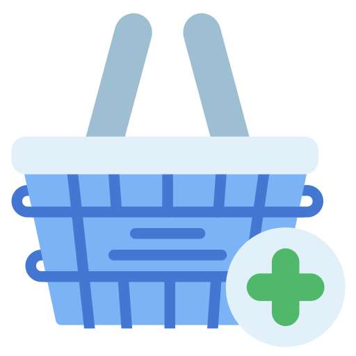 Add to Basket Generic color fill icon