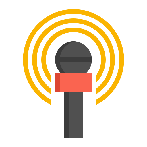 Broadcasting free icon