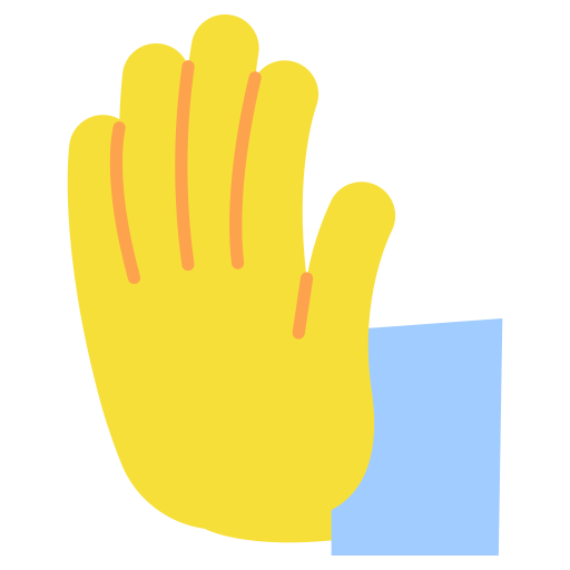 Stop - Free hands and gestures icons