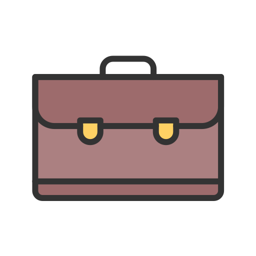 Briefcase Generic Color Lineal-color Icon