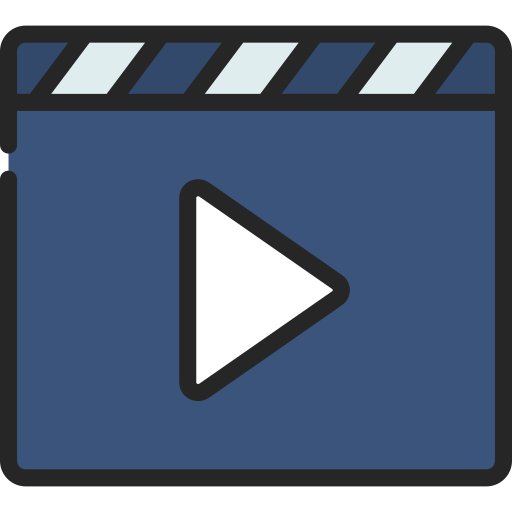 reproductor de video icono gratis