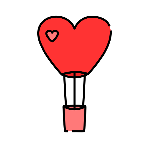 Воздушный шар бесплатно иконка