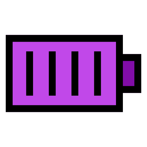 bateria llena icono gratis