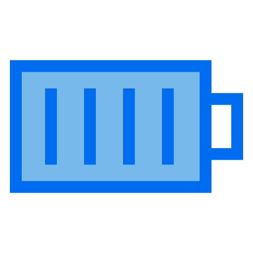 bateria llena icono gratis
