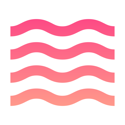 Waves Generic gradient fill icon