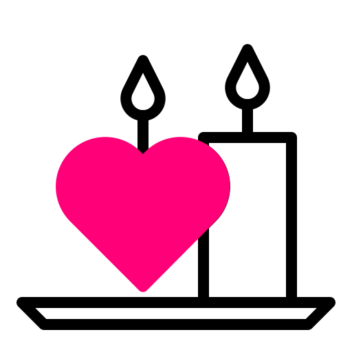 bougie Icône gratuit