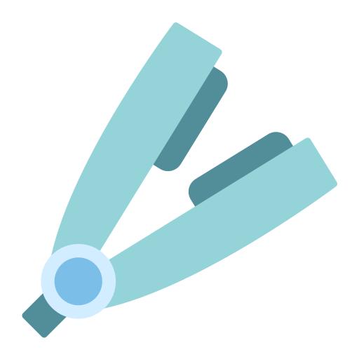 plancha para cabello icono gratis