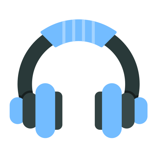Headset Generic color fill icon