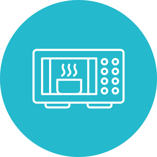 Microwave Generic color fill icon