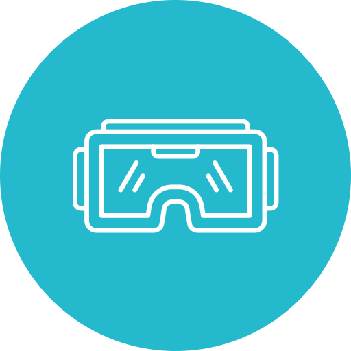 Óculos de realidade virtual grátis ícone Óculos de realidade virtual grátis ícone