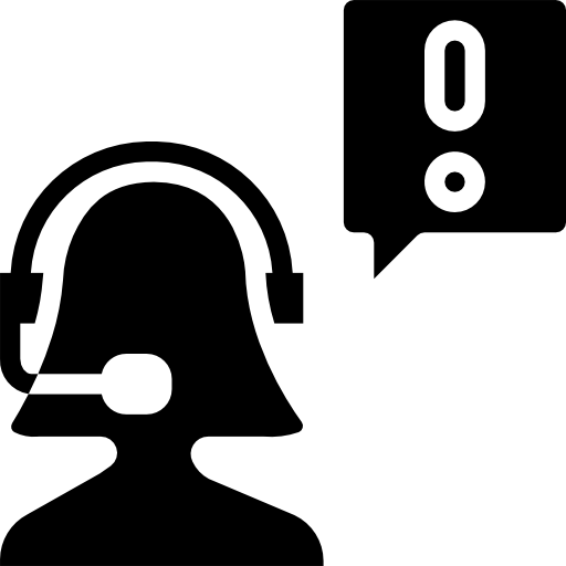 vendedor telefónico icono gratis