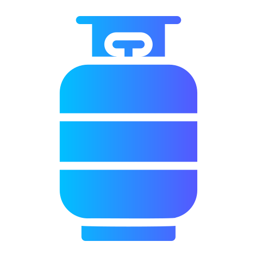 Gas cylinder Generic gradient fill icon