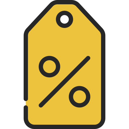 etiqueta de precio icono gratis