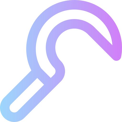 Sickle free icon Sickle free icon