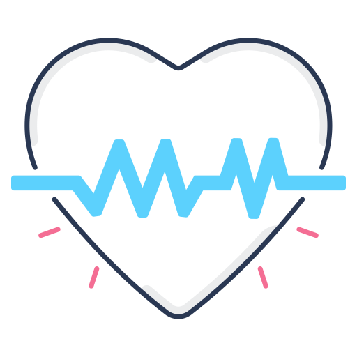 Heart Rate Generic Color Lineal Color Icon