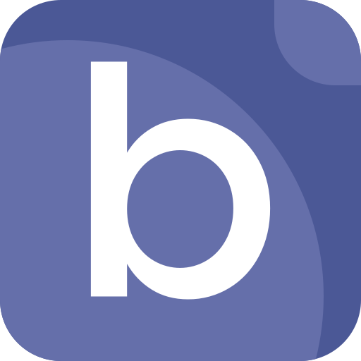 Letter B Generic color outline icon