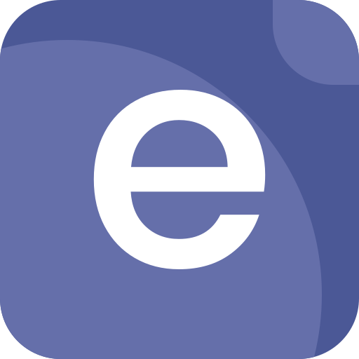 Letter e Generic color outline icon