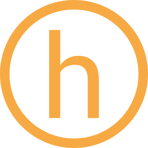 Letter h Generic color outline icon