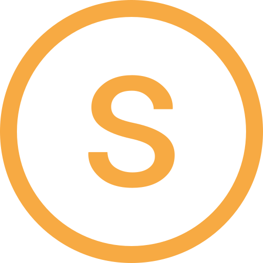 letra s icono gratis