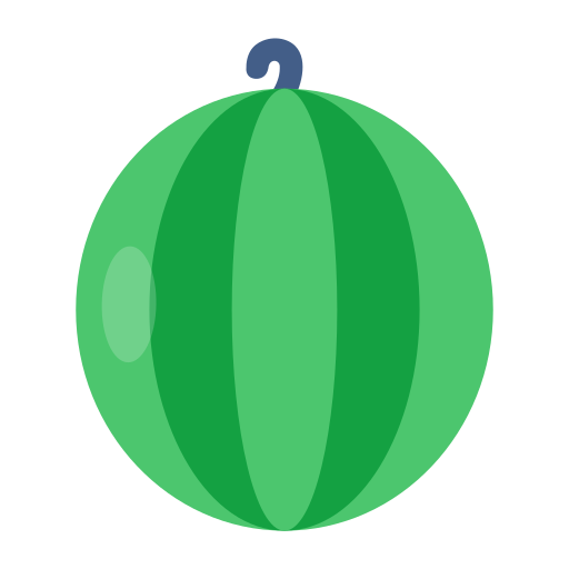 sandía icono gratis
