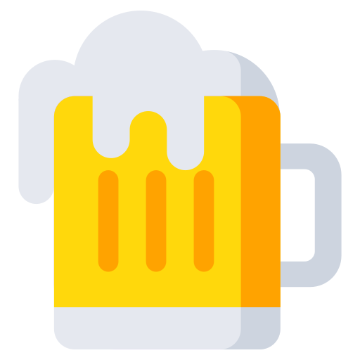 Beer mug Generic color fill icon