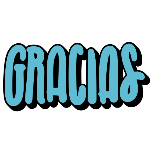 Gracias Stickers - Free miscellaneous Stickers