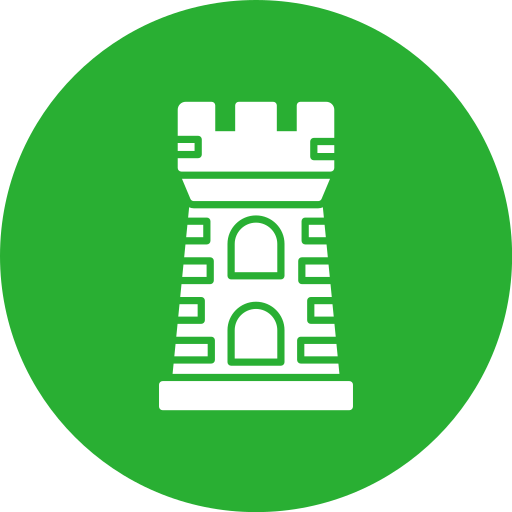 Tower Generic color fill icon