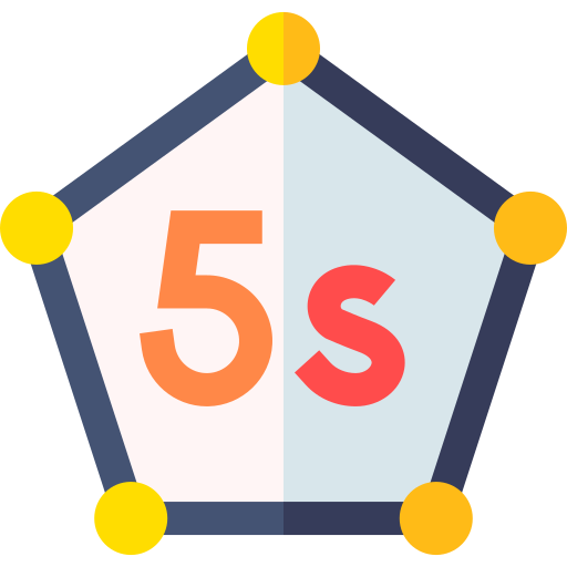 5s Basic Straight Flat Icon