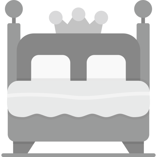 cama matrimonial icono gratis