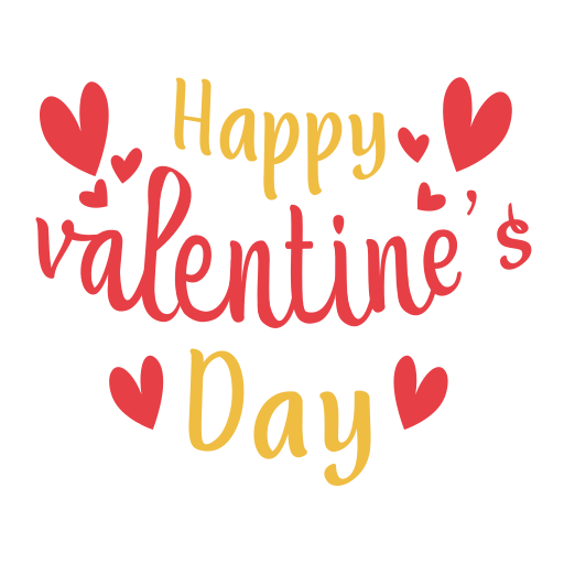 Happy Valentines Stickers PNG