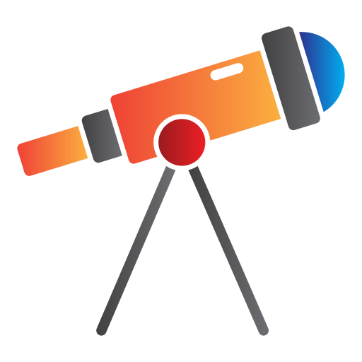 Telescope free icon