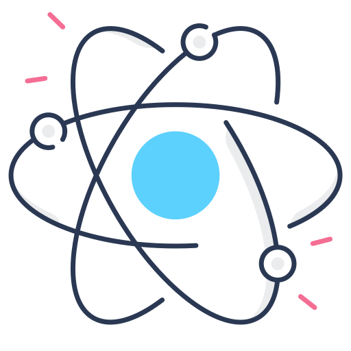 Atom Generic color fill icon