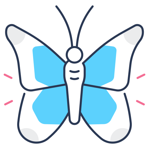 mariposa icono gratis