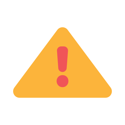 Warning Generic Flat icon