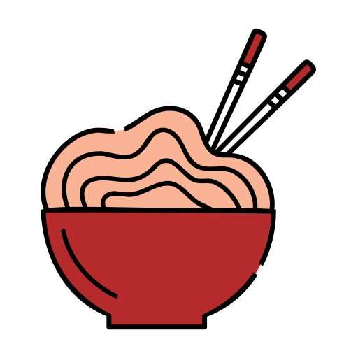 국수 그릇 무료 아이콘