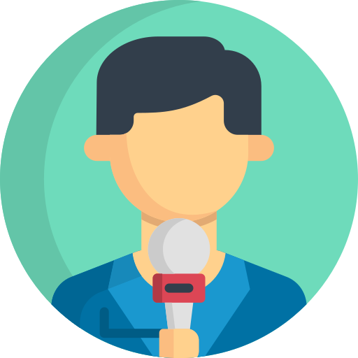 기자 무료 아이콘