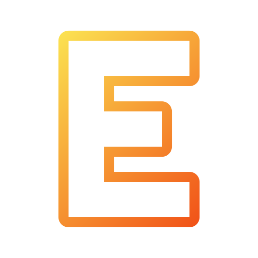 Letter e - Free education icons