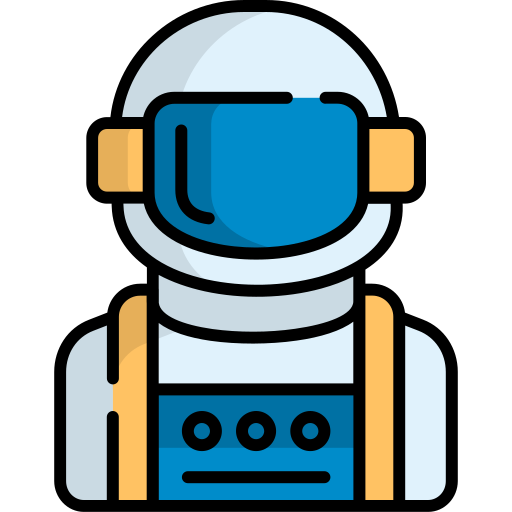 Astronaut Generic color lineal-color icon