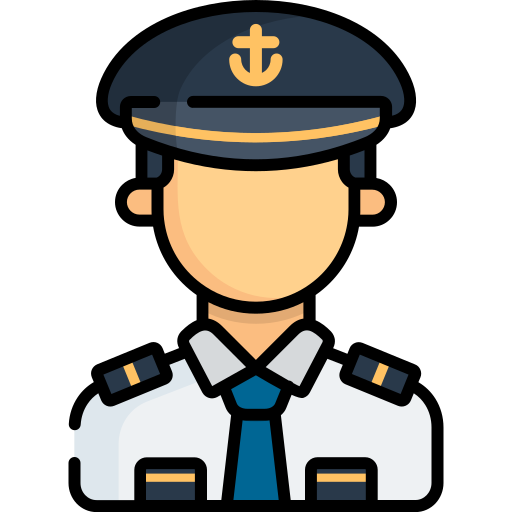 capitaine Icône gratuit